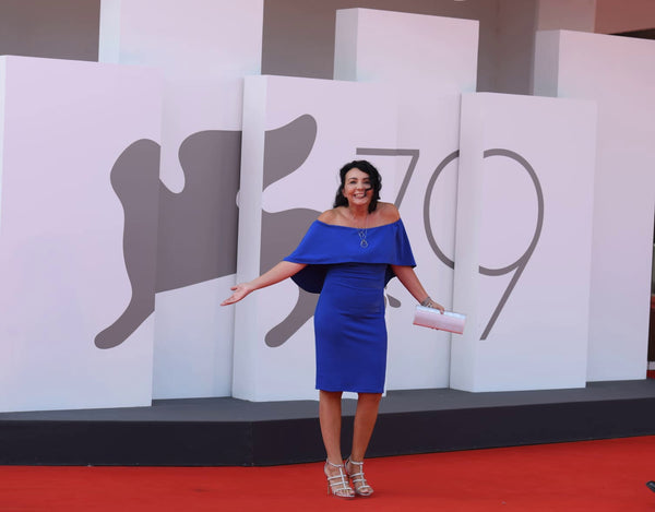 L'arredatrice più famosa d'Italia sul red carpet