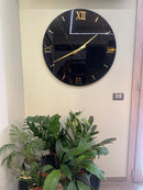 Orologio 80cm Nero e Oro (Made in Italy)