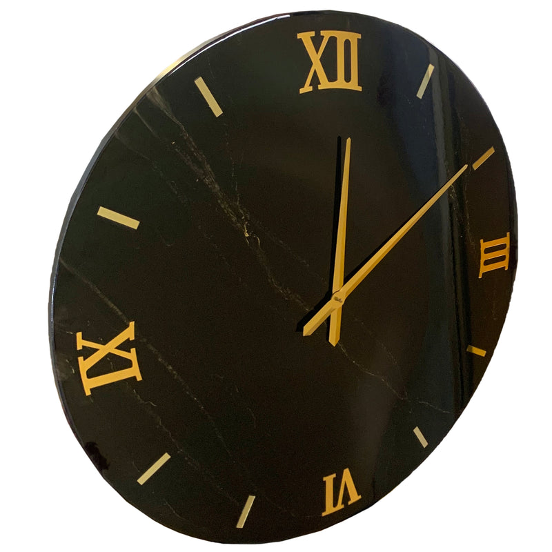Orologio 80cm Nero e Oro (Made in Italy)