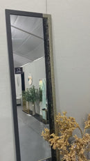 Specchio Nero con Brillanti Oro (Made in Italy)