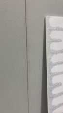 Specchio di Lusso 160x70 Bianco Lucido e Brillanti Argento (Made in Italy)