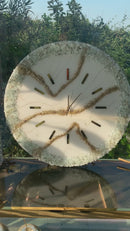 Orologio 60 Bianco e Oro con Corona di Cristalli (Made in Italy)