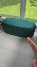 Pouf in Velluto (color Ottanio) - EDIZIONE LIMITATA!