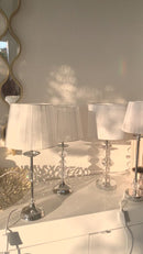 Lampada Cristal Argento e Bianco [Mod. 1]