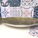 Coppia di Vassoi Cristallo Oro e Perla 40cm