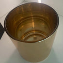 Vaso Svasato Color Oro Specchio