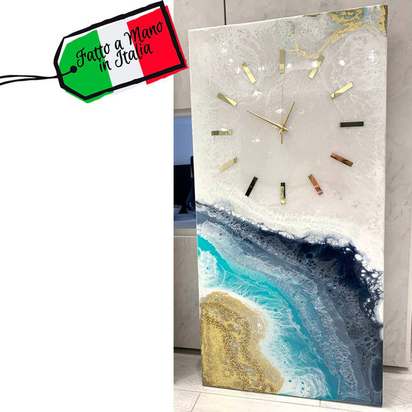 Orologio di Lusso MARE e Oro - 90cm  (Made in Italy)