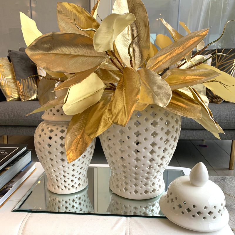 Giara in Ceramica Bianca con Coperchio - Edizione Limitata