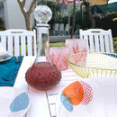 Bottiglia - Decanter in Cristallo Trasparente Diamantato con Tappo