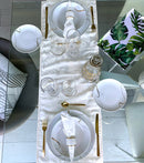 SERVIZIO da 4 Vassoi-Sottopiatti Jungle 35 cm