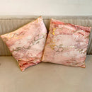 Coppia di Cuscini Marmorizzati Oro [mod.6]