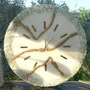 Orologio 60 Bianco e Oro con Corona di Cristalli (Made in Italy)