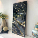 Orologio di Lusso Nero, Oro e Ardesia - 90cm  (Made in Italy)