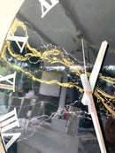 Orologio di Lusso Nero, Oro e Argento - 58cm  (Made in Italy)