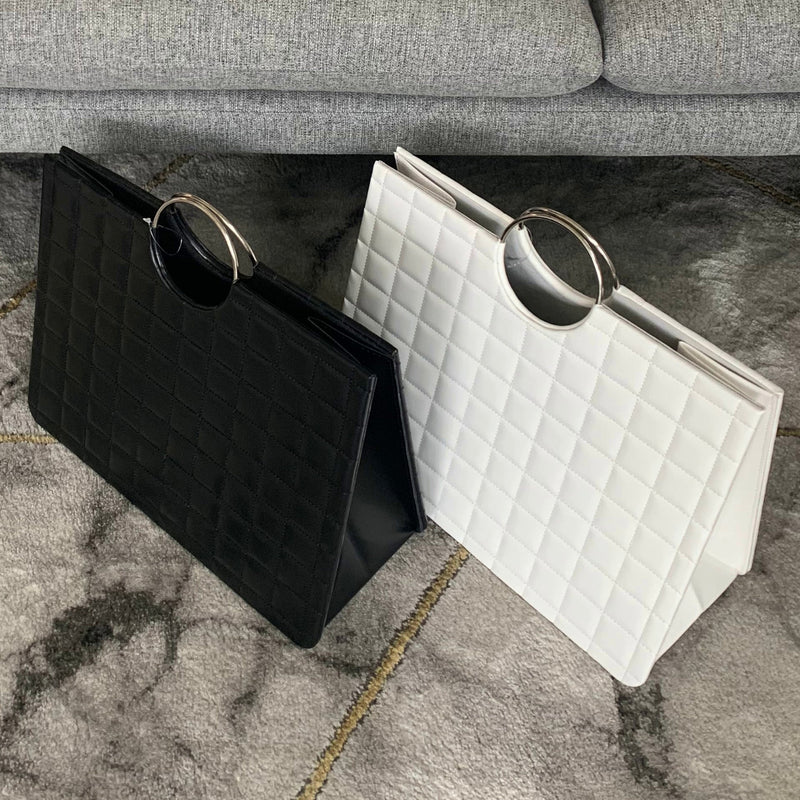 Portariviste Style Bianco e Argento