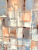 Quadro Materico Malva con decori Argento  [EDIZIONE LIMITATA!]