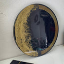 Quadro di Lusso 60cm Greca Nero e Oro Lunare (Made in Italy)