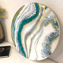 Quadro di Lusso 60cm Tiffany, Bianco e Oro (Made in Italy)