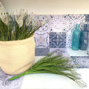 Ramo con 8 fiori di Festuca e foglie