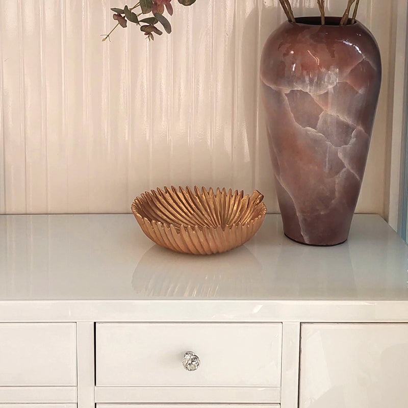 Svuotatasche Foglia Oro 31 cm