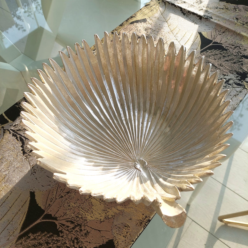 Svuotatasche Foglia Platino 31 cm