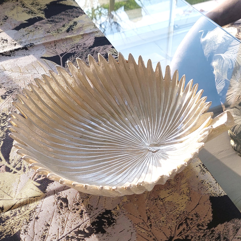 Svuotatasche Foglia Platino 31 cm
