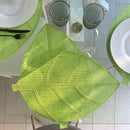 4 Tovagliette Foglia Verde