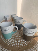 6 Tazze Colors - Ceramica