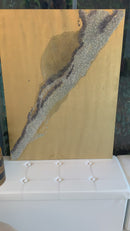 Quadro Oro Spaccatura Argento (Made in Italy)