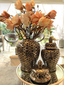 Giara in Ceramica Argento con Coperchio - Edizione Limitata