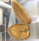 Vassoio Decorativo Foglia col. Oro