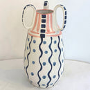 Anfora dipinta a mano con 3 manici