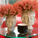 Candela Buddha Nero con 3 stoppini