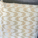 Coppia di Cuscini Bianchi - Paillettes Oro [mod. 12]