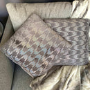 Coppia di Cuscini Grigi - Paillettes Argento [mod. 14]