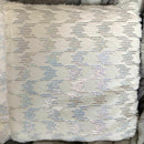 Coppia di Cuscini Bianchi - Paillettes Argento [mod. 13]