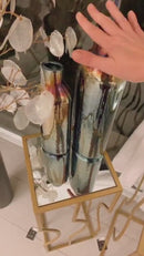 Bottiglia Vetro Perlato Scuro Fatta a Mano [Edizione Limitata!]