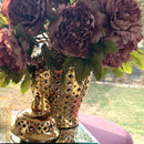 Giara in Ceramica ORO con Coperchio - Edizione Limitata