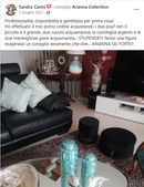 Giara Acquamarina e Argento Specchiato Grande - [L] - Edizione Limitata