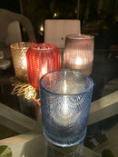 Lampada a Batterie in Vetro SOFFIATO Oceano