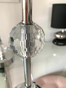 Lampada Cristal Argento e Bianco [Mod. 2]