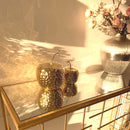 Mela in Ceramica Oro Lucido