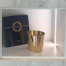 Vaso Svasato Color Oro Specchio