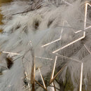 Piume Bianco Neve 130cm