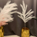 Piume Bianco Neve 130cm