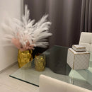 Piume Bianco Neve 130cm