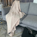 Morbido Plaid Beige 125x150 cm