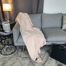 Morbido Plaid Beige 125x150 cm