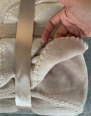 Morbido Plaid Beige 125x150 cm