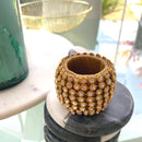 6 Portatovaglioli di Lusso Oro e Brillanti